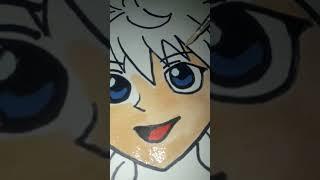 #killua zoldyck skecth #trendingshort # youtubeshort #ytshort #viralshort #short#trend #1kview