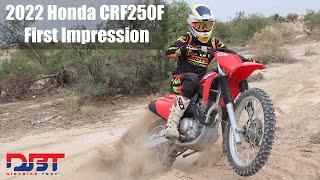 2022 Honda CRF250F First Impression