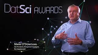 Best Use of Data Science in a Start Up Winner - Mark O'Donovan from Recommender X