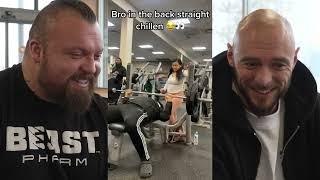 Walking in to Planet Fitness be like | Eddie Hall