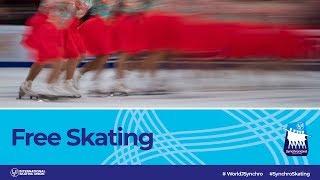 Free Skating | 2019 ISU World Junior Synchronized Skating Championships Neuchâtel SUI |#WorldSynchro