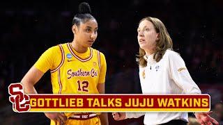 USC Women's Basketball HC Lindsay Gottlieb Talks JuJu Watkins | 2024 Spring Meetings