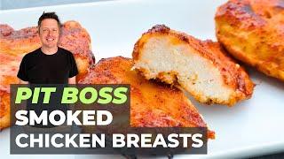 How to Make JUICY Smoked Chicken Breasts on a Pit Boss Pellet Grill!