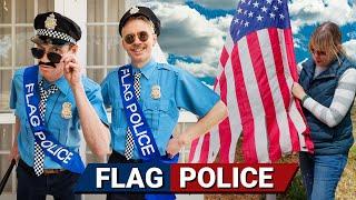 Flag Police Episode 1: Tattered Flag Alert | A FlagandBanner.com Commercial