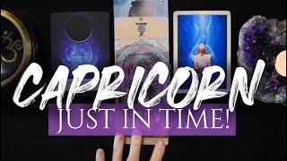 CAPRICORN TAROT READING | "THIS IS YOUR SIGN!" JUST IN TIME