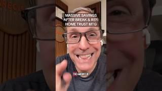 WILD Savings On this B Mortgage Break & Refi #refinance #mortgage