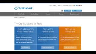 Tutorial on Brainshark