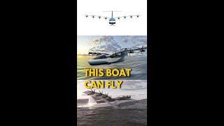 THIS BOAT CAN FLY.