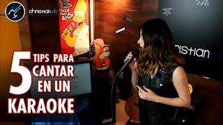 5 TIPS para CANTAR Bien en un KARAOKE | Clases de Canto