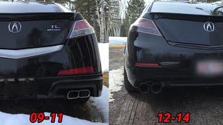 Differences Between 4th Gen Acura TL '09-11 vs. '12-14.