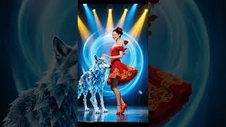HER & The ICE WOLF: STUNNING Transformation That SHOCKED EVERYONE! ️ #Shorts  #dance #ai