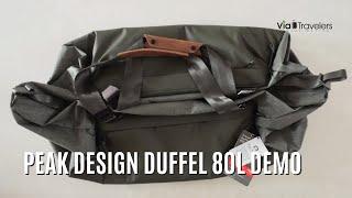 Peak Design Duffel 80L Review - Why This Bag Is a Game Changer!