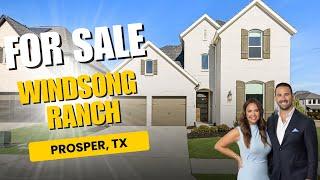 Home for sale at Windsong Ranch in Prosper, TX!