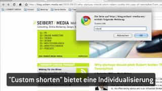 Ihr Kurzlink-Dienst mit eigener Domain