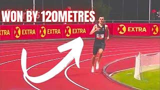 1500m Norwegian FINAL Jakob Ingebrigtsen Crazy Run