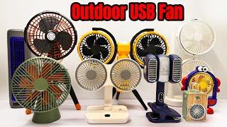 Mini USB Fan Outdoor - Air Conditioner Water Spray Fashion Fan | Unboxing And Review | Fresh Summer