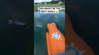 The Craziest Angle of This Blob Launch!