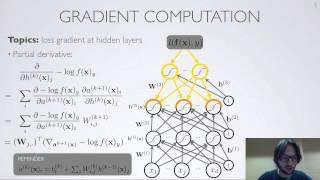Neural networks [2.4] : Training neural networks - hidden layer gradient