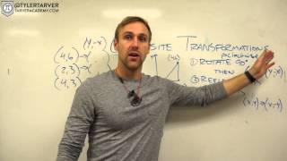 Composite Transformations on a Coordinate Plane (Tarver Academy Math)