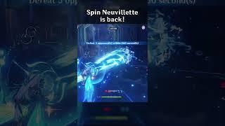 SPIN NEUVILLETTE IS BACK