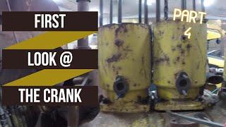 Caterpillar SIXTY Rebuild Project - Disassembly Part 4 removing #1 and #2 cylinders