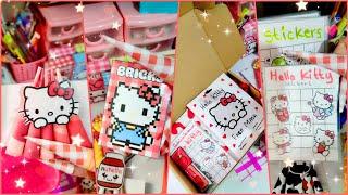 Packing Orders ASMR  TikTok compilations Paper Nails 🩵🩷 HELLO KITTY Fake Orders 