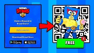 NEW SPONGEBOB QR CODE!  FREE GIFTS QR CODE  BRAWL STARS UPDATE