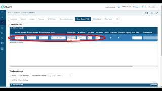 Bayview Payroll Services  - Add and Edit Employee Direct Deposit