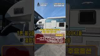 [폭탄할인] 엔진을 장착한 카라반 형태의 나르미 카고캠핑카. 900만원 다운! #코지캠핑카마켓#카라반#가성비캠핑카
