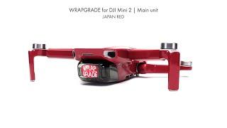 Wrapgrade for DJI Mini 2 | JAPAN RED