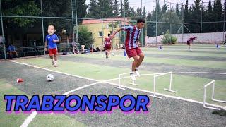 TRABZONSPOR altyapı futbol antrenmanı Antalya