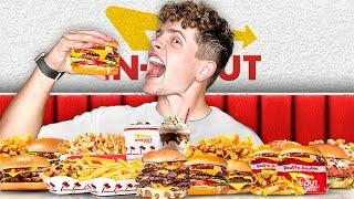 Eating The Entire In-N-Out Menu!