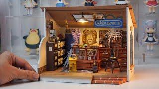DIY Miniature Dollhouse Kit | Rolife Kiki's Magic Emporium – Magic Shop Build