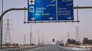 New tunnel road Sharjah to Khor fakkan