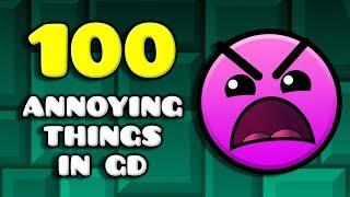 100 Annoying Things in Geometry Dash