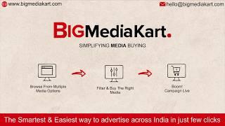 Big Media Kart | Simplifying Media Buying | Future of Media Buying | Book Ads In Just Few Clicks |