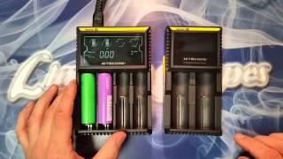 Nitecore Digicharger D4 & D2 Battery Charger   Lightning Vapes Review