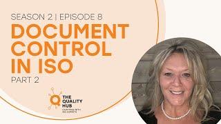 Document Control in ISO Part 2