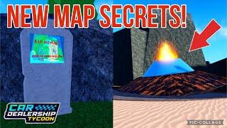 SECRET LOCATIONS In The New Map Update In Car Dealership Tycoon!! 