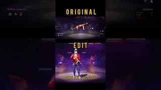 Original Vs Edit  Free fire edit #freefire #editing #shorts #freefireshorts #shortsfeed #short