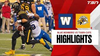 CFL WEEK 18: Winnipeg Blue Bombers vs. Hamilton Tiger-Cats FULL HIGHLIGHTS