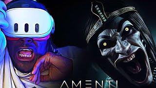 PLAYING THE SCARIEST EGYPTIAN HORROR GAME IN VR! | Amenti Horror Game