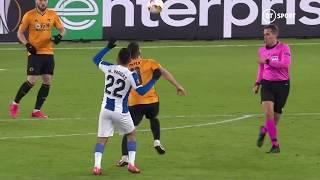 Ruben Neves scores STUNNING volley vs Espanyol in Europa League!