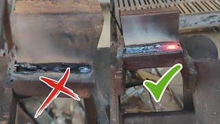 rarely discussed correct welding tricks on galvanized position 1g