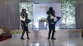 Bachata performance by kasy rylie,  angel, lynn,  and latif taylor..