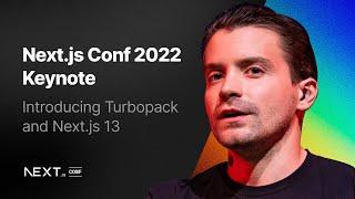 Next.js Conf Keynote: Introducing Next.js 13 and Turbopack