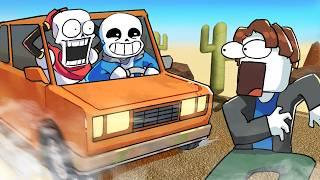 IF UNDERTALE played ROBLOX FUNNY GAMES (Animation)