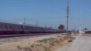 SANOA Circus Train Anaheim to Oakland through Industry, CA