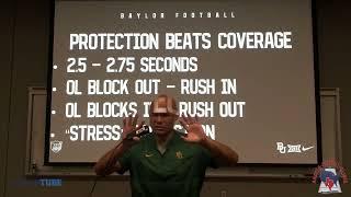 Baylor HC Dave Aranda - Stressing Protections