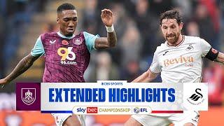 Burnley vs. Swansea City: Extended Highlights | EFL Championship | CBS Sports Golazo